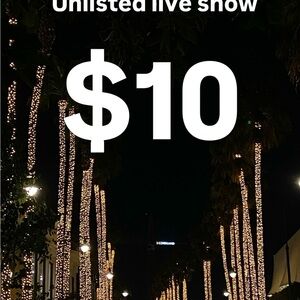 Unlisted Live Show